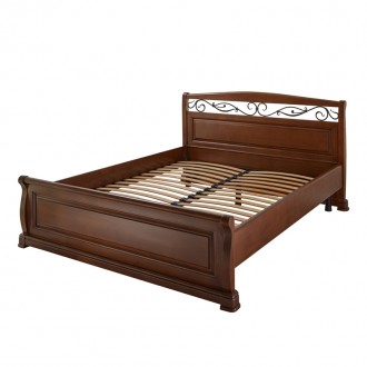 Пропонуємо двоспальне ліжко Вікторія з тумбами з масиву вільхи, можна замовити з. . фото 10