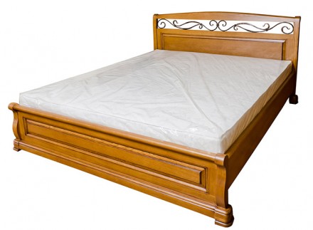 Пропонуємо двоспальне ліжко Вікторія з тумбами з масиву вільхи, можна замовити з. . фото 8