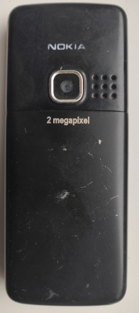 Nokia 6300 б/ушній кнопочный телефон черного цвета в хорошем рабочем и косметиче. . фото 3