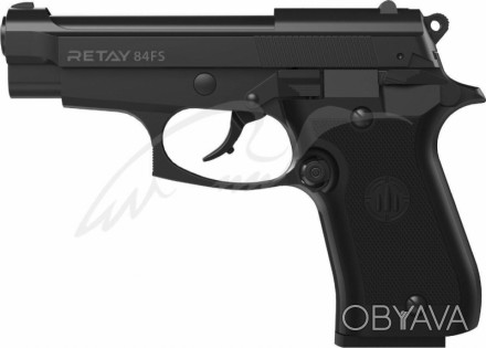 Стартовый пистолет Retay 84FS - копия боевого пистолета Beretta M 84FS 

Тип -. . фото 1