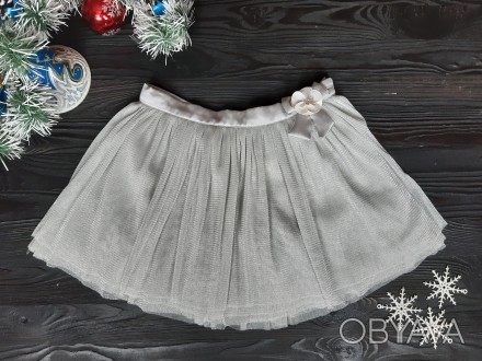 Серебристая юбочка boboli для девочки 5-6 лет