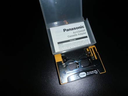 Кассетный адаптер Panasonic AJ-CS455 Mini-DV/Mini HDV - DVCPRO, DVCPRO 50, DVCPR. . фото 7
