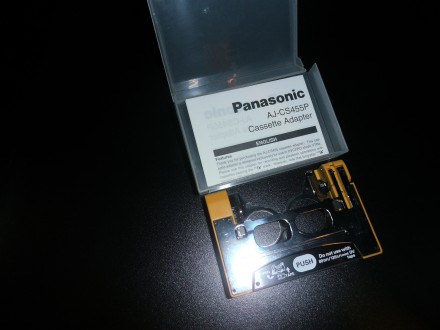 Кассетный адаптер Panasonic AJ-CS455 Mini-DV/Mini HDV - DVCPRO, DVCPRO 50, DVCPR. . фото 8