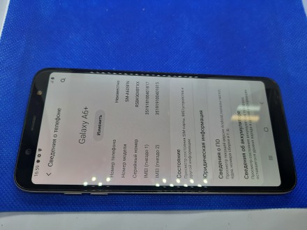 
Смартфон б/у Samsung Galaxy A6+ 2018 32GB (A605FZ) #1021ВР в хорошем состоянии.. . фото 2