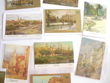 Продам открытки авторские, художник Сафина В. И.
с видами Харькова и натюрморта. . фото 10