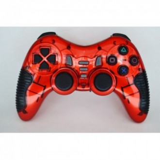 Беспроводной Джойстик 6 в 1 для ПК/PS2/PS3/PC360/ANDROID TV/WIN10 вибро красный. Херсон. фото 1 Беспроводной Джойстик 6 в 1 для ПК/PS2/PS3/PC360/ANDROID TV/WIN10 вибро красный. Херсон. фото 1