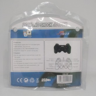 USB джойстик для ПК PC GamePad DualShock вибро DJ-208
 
 DJ-208 джойстик геймпад. . фото 3
