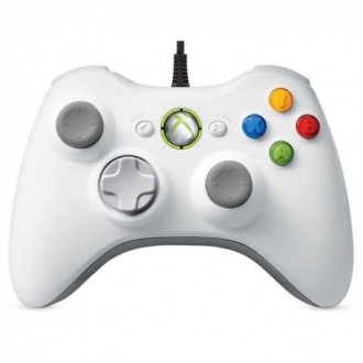 Проводной джойстик для Xbox 360 Белый. Херсон. фото 1 Проводной джойстик для Xbox 360 Белый. Херсон. фото 1