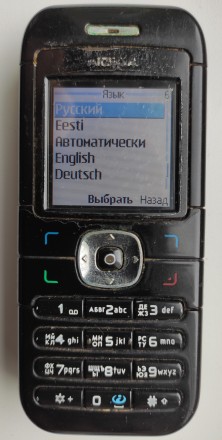Nokia 6030 б/ушный кнопочный телефон черного цвета в хорошем состоянии. Работает. . фото 9