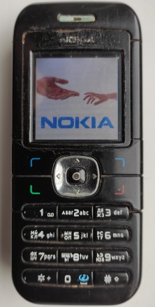 Nokia 6030 б/ушный кнопочный телефон черного цвета в хорошем состоянии. Работает. . фото 6