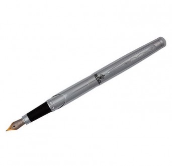Перьевая ручка Regal имеет глянцевый хромированный корпус и колпачок. Материал к. . фото 2