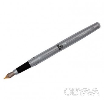 Перьевая ручка Regal имеет глянцевый хромированный корпус и колпачок. Материал к. . фото 1