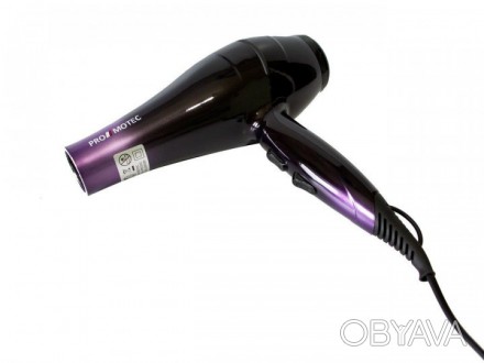 Потужний фен для волосся Promotec PM-2303 оснащений новітніми технологіями: сітч. . фото 1