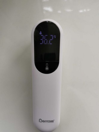 Бесконтактный термометр Xiaomi Berrcom с светодиодным дисплеем. 
Точный инфракра. . фото 7