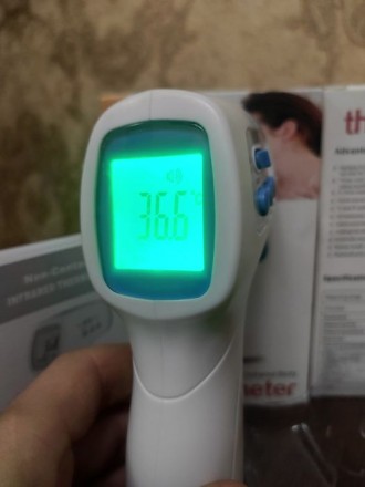 Бесконтактный термометр для измерения температуры тела и разных поверхностей! Аб. . фото 6