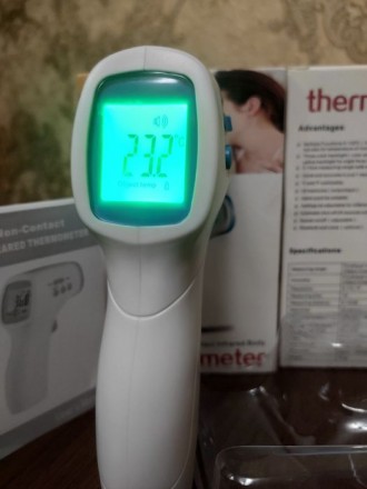 Бесконтактный термометр для измерения температуры тела и разных поверхностей! Аб. . фото 4