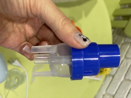 Детские ингалятор компрессорный для лечения бронхита,  кашля и насморка (ОРВИ). . . фото 8