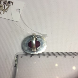 Оригинальное оригинальное кольцо с камнем индийский рубин в серебре. Индия!
Разм. . фото 8