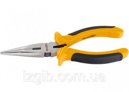 Длинногубцы Sparta Comfort 180 мм прямые шлифованные, двухкомпонентные рукоятки. Днепр. фото 1 Длинногубцы Sparta Comfort 180 мм прямые шлифованные, двухкомпонентные рукоятки. Днепр. фото 1