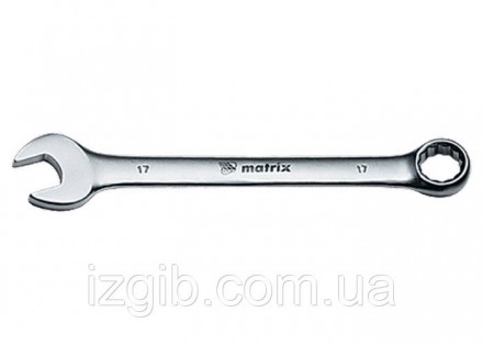Ключ комбинированный Matrix 32 мм CrV матовый хром. Дніпро. фото 1 Ключ комбинированный Matrix 32 мм CrV матовый хром. Дніпро. фото 1