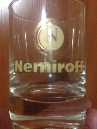 Продаю набор подарочных стопок, с логотипом " Nemiroff" , новый, в наб. . фото 3