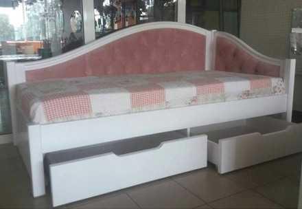 Пропонуємо дитяче дерев'яне ліжко Полу софа з натуральних і екологічно чист. . фото 8