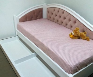 Пропонуємо дитяче дерев'яне ліжко Полу софа з натуральних і екологічно чист. . фото 5