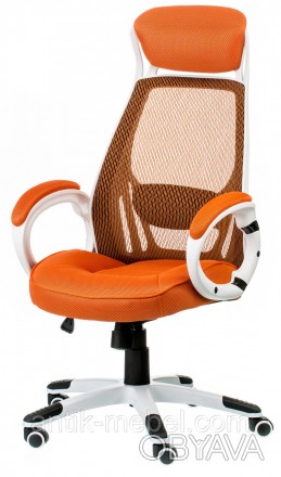 
	
	
	
	
	Тип: кресло руководителя
	Цвет: оранжевый
	Материал покрытия: спинка -. . фото 1
