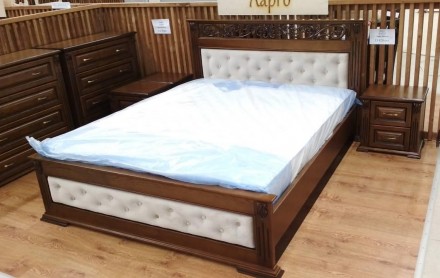 Цена указана за деревянную кровать Лорен, спальное место 1400х2000 мм, две . . фото 10