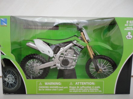 Мотоцикл модель 1:12 Kawasaki KX 450F New Ray motocros крос мотокрос игрушка. Львов. фото 1 Мотоцикл модель 1:12 Kawasaki KX 450F New Ray motocros крос мотокрос игрушка. Львов. фото 1
