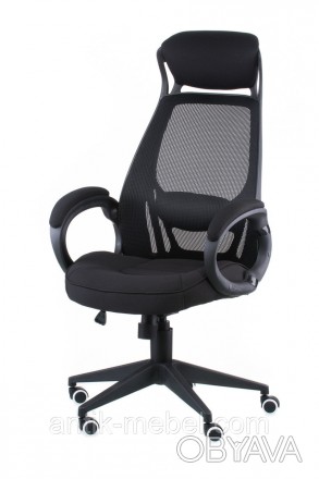 
	
	
	
	
	Тип: кресло руководителя
	Цвет: черный
	Материал покрытия: спинка - те. . фото 1