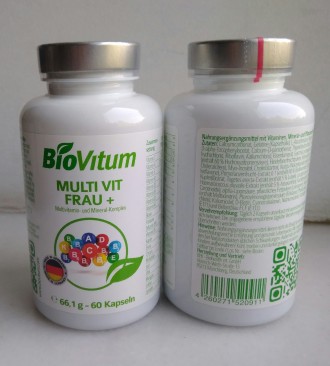 Женский комплекс витаминов и минералов Премиум класса из Германии.
Multi Vit Fr. . фото 3