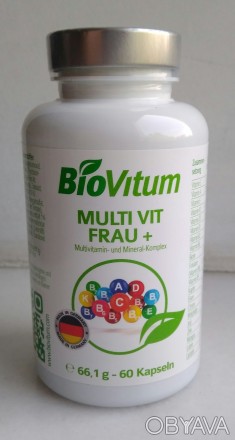 Женский комплекс витаминов и минералов Премиум класса из Германии.
Multi Vit Fr. . фото 1