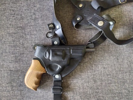 Револьвер под патрон Флобера Weihrauch Arminius HW4 4'' с деревянной р. . фото 9