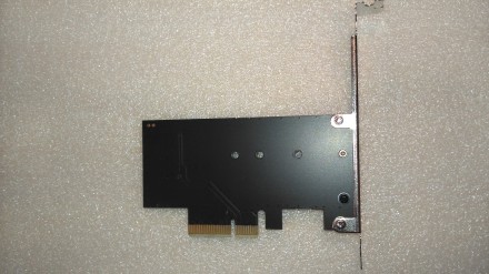 Переходник из PCI-E в M.2 (NVMe) ключ М. Подходит для любой длины SSD диска. Обр. . фото 9