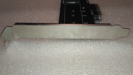 Переходник из PCI-E в M.2 (NVMe) ключ М. Подходит для любой длины SSD диска. Обр. . фото 6