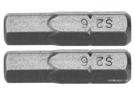 Насадка викруткова YATO "HEX" H6 x 25 мм HEX 1/4" AISI S2 2 шт. Днепр. фото 1 Насадка викруткова YATO "HEX" H6 x 25 мм HEX 1/4" AISI S2 2 шт. Днепр. фото 1