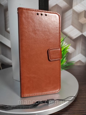 Кожаный чехол-книжка для Xiaomi Redmi Note 5 / Note 5 Global / Note 5 Pro коричн. Кривий Ріг. фото 1 Кожаный чехол-книжка для Xiaomi Redmi Note 5 / Note 5 Global / Note 5 Pro коричн. Кривий Ріг. фото 1