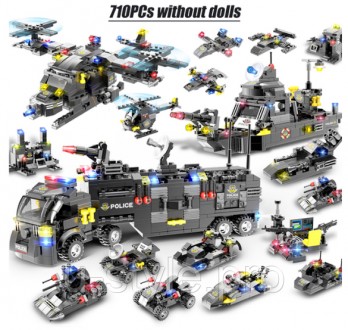 
Конструктор LEGO POLICE / Полицейская станция!
	
	Полицейский центр - отличный . . фото 2