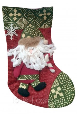 Детский рождественский сапожек
Удобный, мягкий, красивый, креативный, качественн. . фото 3