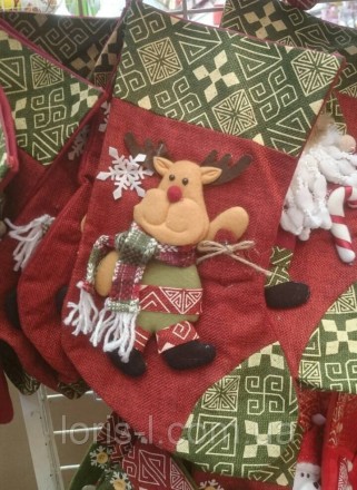 Детский рождественский сапожек
Удобный, мягкий, красивый, креативный, качественн. . фото 5