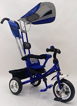 Трехколесный Детский Велосипед с Родительской Ручкой Lex-007 (10/8 EVA wheels) B. . фото 7