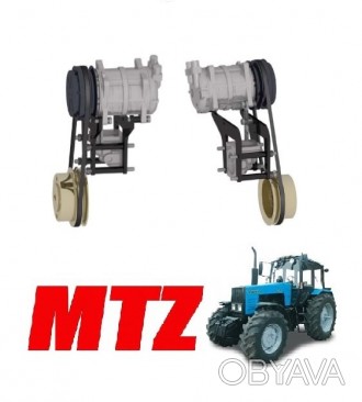 Кронштейн крепления компрессора трактора Мтз двигатель Д243 и Д245Полный комплек. . фото 1