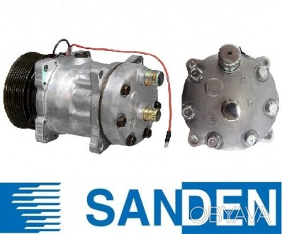 Компрессор Sanden SD7H15 119 mm. 8PV 4765 24V. Man VolvoХарактеристика:SANDEN SD. . фото 1
