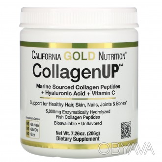 Описание
California Gold Nutrition CollagenUP
Пептиды морского коллагена + гиа. . фото 1