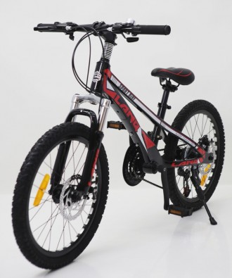 Детский Двухколесный Магнезиевый Велосипед 20 Дюйм LANQ VA210 Черный

Горный в. . фото 4