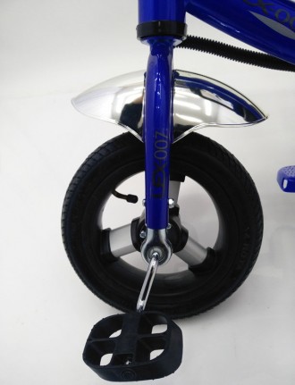 Трехколесный Детский Велосипед с Родительской Ручкой Lex-007 (10/8 AIR wheels) B. . фото 6