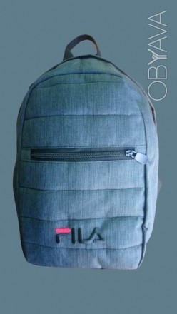 Чудовий міський рюкзак FILA. Виконаний в сучасному, стильному, спортивному дизай. . фото 7