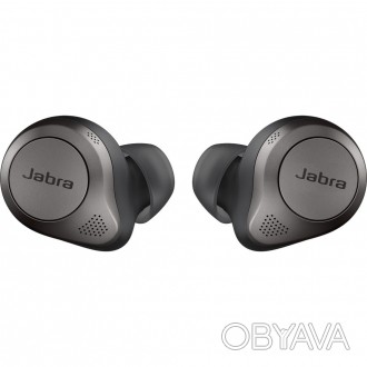 JABRA Elite 85t Titanium Black - это функциональные беспроводные TWS наушники, р. . фото 1