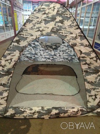 Зимняя палатка автомат восьмерка, была создана для зимнего сезона рыбалки на люб. . фото 1